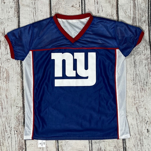 New York Giants NFL NYG Flag Football Boys Kids Youth Reversible Jersey - Picture 1 of 7